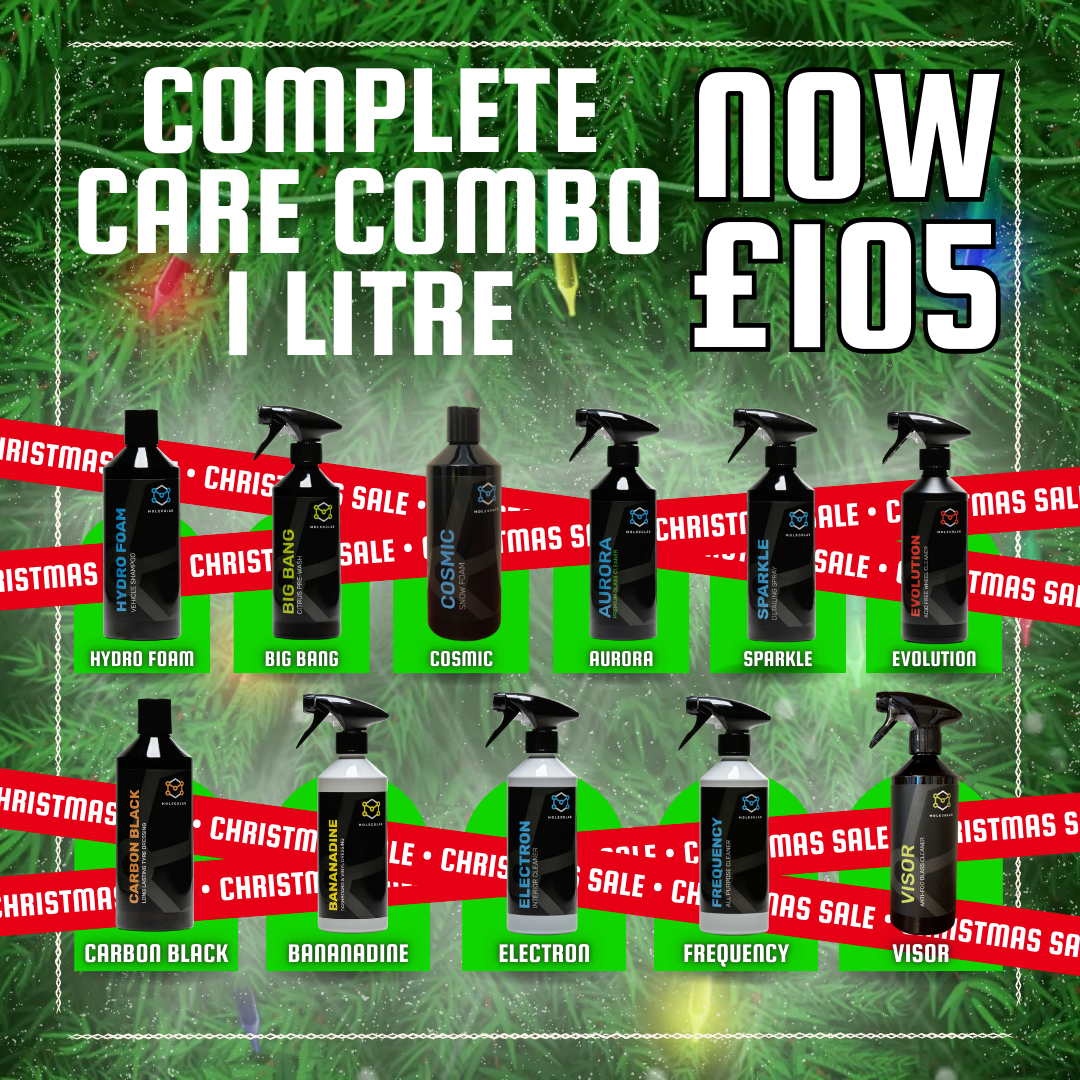 Complete Car Care Kit in 1Ltr bottles