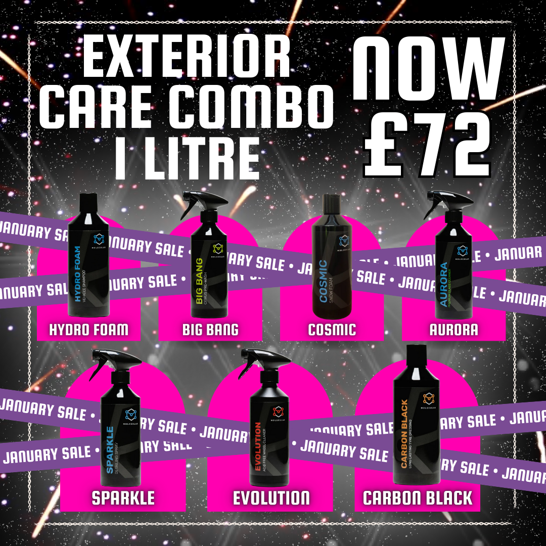 Exterior Care Kit bundle in 1Ltr bottles