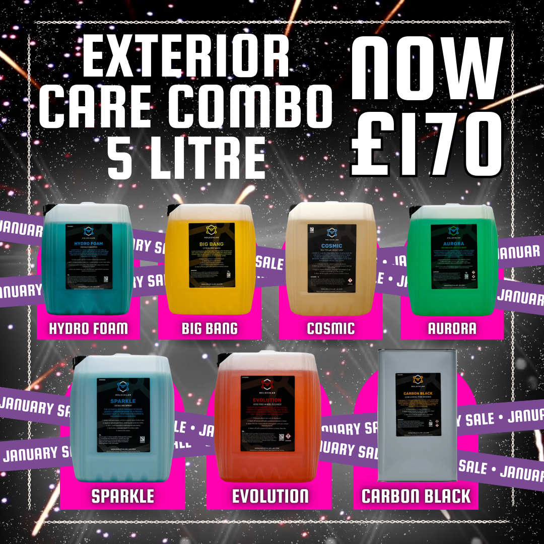 Exterior Care Kit bundle in 5Ltr Jerry Cans