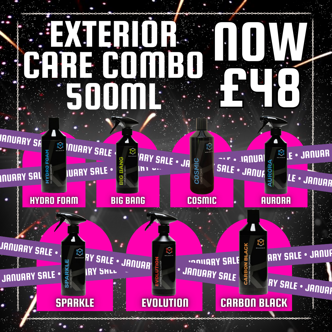 Exterior Care Kit bundle in 500mls bottles